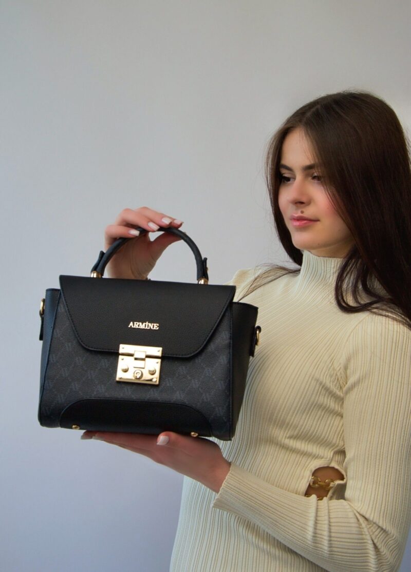 Originele Armine damestas – handtas donkerblauw Armine handtas blauw