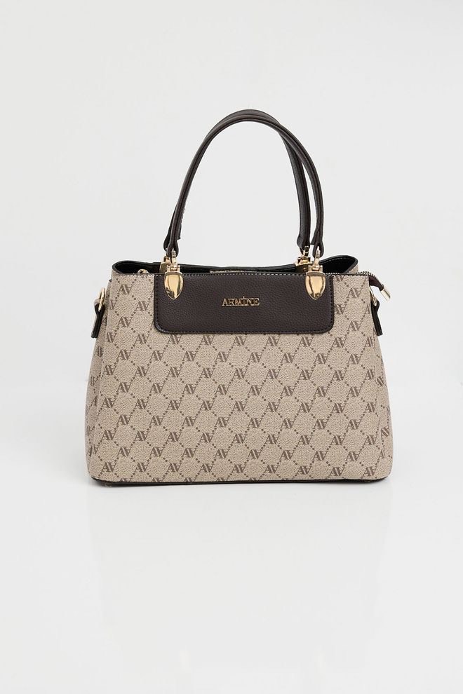 Originele Armine damestas – schoudertas beige Armine tas