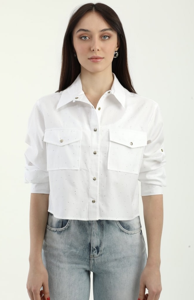 Witte blouse dishe Witte blouse dishe