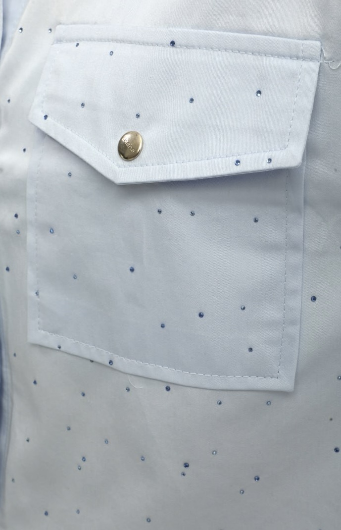 Blauw blouse Blauw blouse