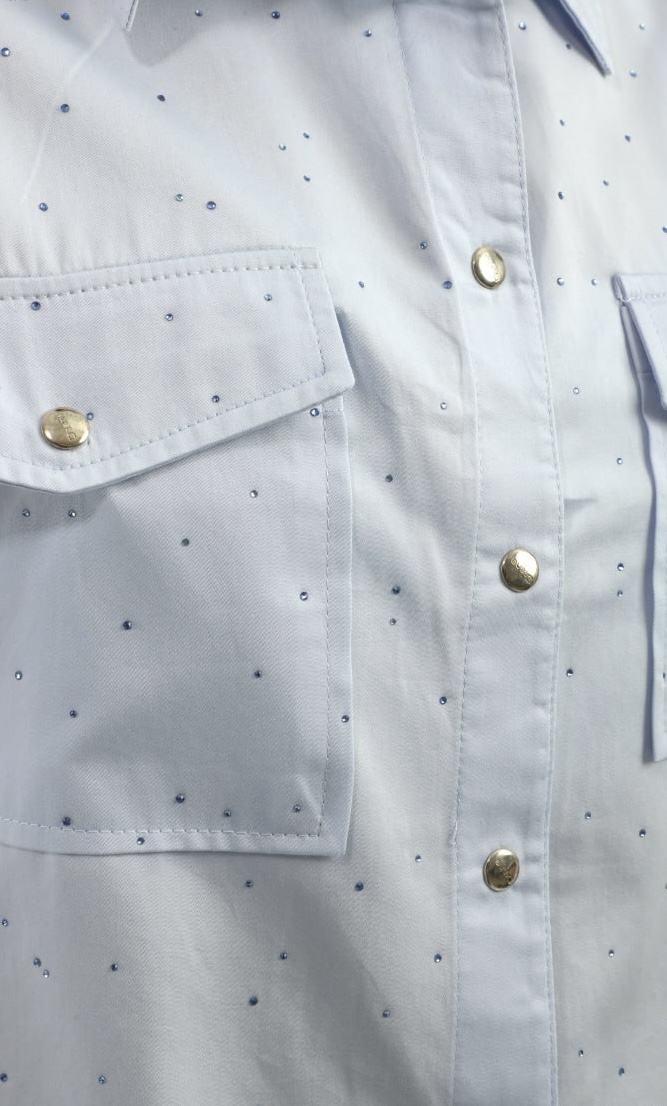 Blauw blouse Blauw blouse